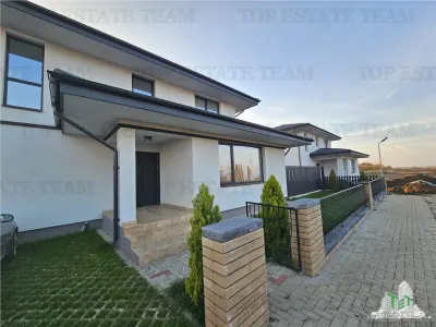 Vila lux 4 camere (dormitor parter) in Domnesti(Teghes) - foto 9