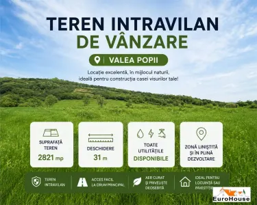 Parcele de vanzare Valea Popii - Alba Iulia