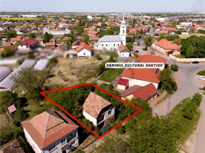 RECO Casa cu etaj nefinisata in Santion, com. Bors - foto 2