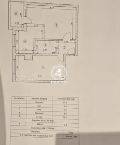 Apartament 2 camere Tatarasi Bloc nou - foto 6