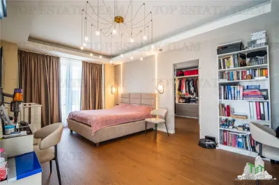 Penthouse 4 camere cu terasa de vanzare in zona Herastrau Bucuresti - foto 13