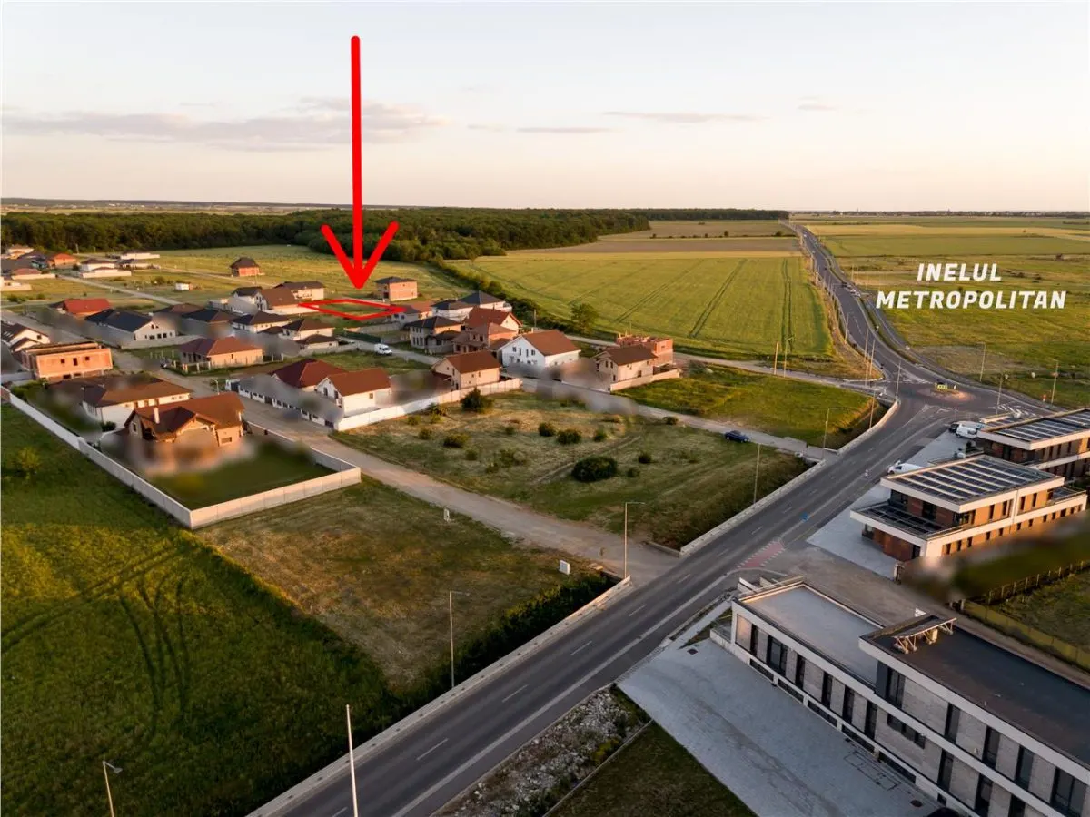 Teren intravilan de vanzare 500 mp front 20 ml Grigorescu Oradea - foto 1