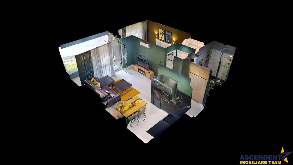 FILM!Boutique LUX, terasa cu view, design de colectie,dotari smart,mobilat, accesorizat, Tudor, Targu Mures. - foto 7