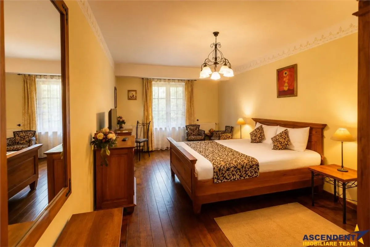 Resort montan cu: restaurant, wellness, 4.300mp teren, 5 min de Castelul Bran - foto 21