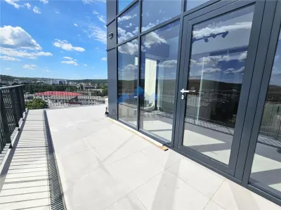 Penthouse- 3 camere, partial mobiliat, Silk District - foto 13