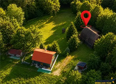 Casa/ Cabana+2.000 mp teren in miracolul naturii autentice,Bucin(Praid), Harghita. - Praid