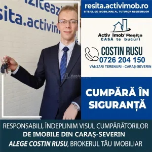 Resita, Teren Intravilan 5615 Mp., 25 Euro/Mp., Calea Caransebesului, Memento - foto 8