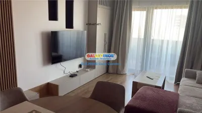 De inchiriat ap. 2 cam, mobilat+utilat+parcare - Prima Vista Residence - Bucuresti