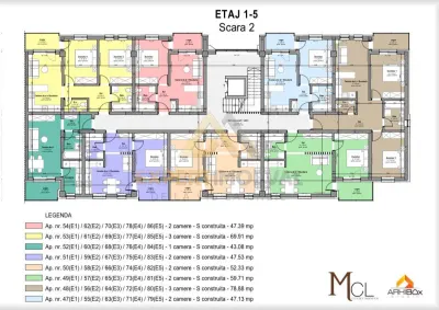 Apartamente NOI direct de la dezvoltator / 1, 2, 3 camere / Comision 0% - foto 8