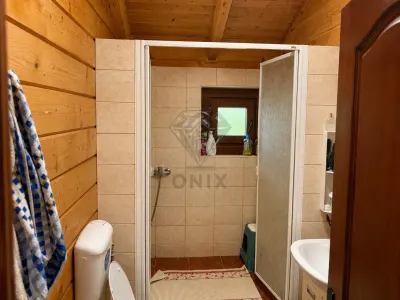 Casa din lemn masiv | 3 camere | Teren 5.000mp -Berceni Prahova - foto 8