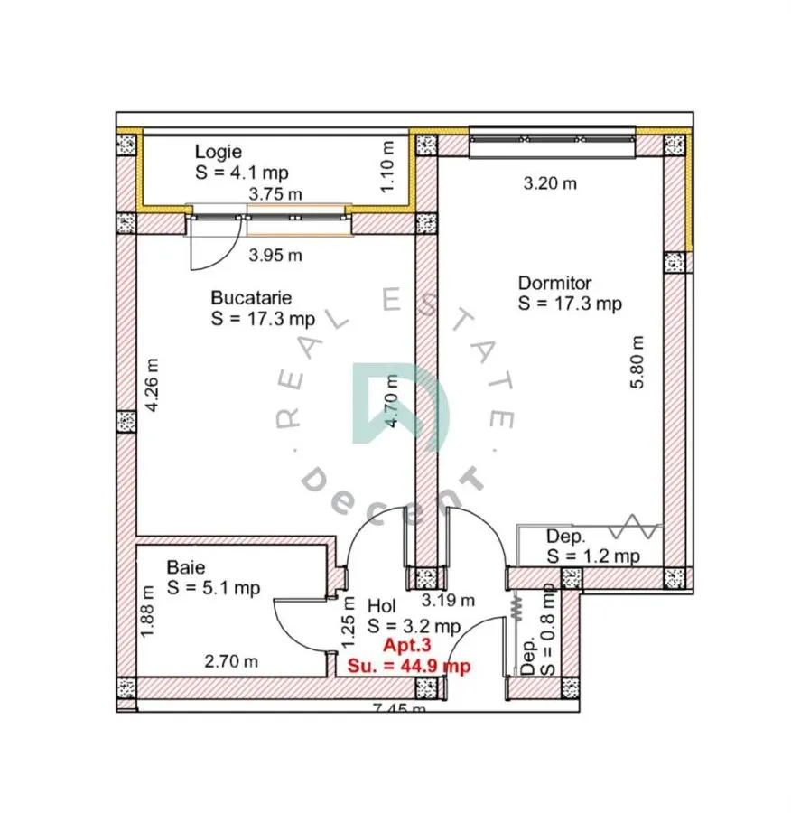 Studio de vanzare cu gradina proprie de 53 mp - SELIMBAR - foto 1