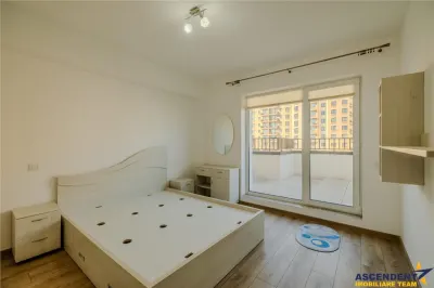 Apartament tip penthouse. mobilat, utilat, 2 terase, 100mp, Tractorul, Brasov. - foto 11