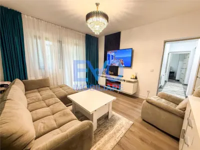 Apartament cu 2 camere, etajul 1, decomandat, geam la baie, zona Rediu - Rediu