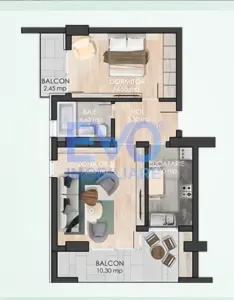 APARTAMENT 2 CAMERE DE VANZARE, DECOMANDAT, MOBILAT SI UTILAT, PACURARI - foto 9
