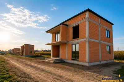 Casa individuala, intabulata, P+1, la rosu, teren 500 mp, Sanpetru, Brasov - Sanpetru
