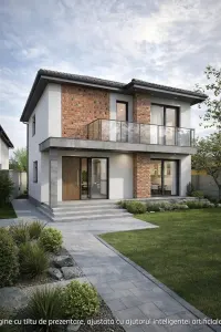 Casa la rosu plus teren 250mp in Joita, la doar 30 minute de Bucuresti - Joita