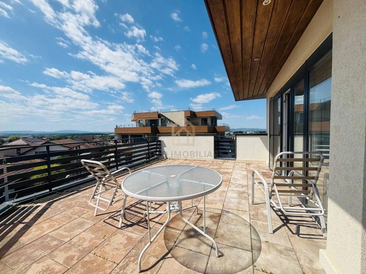 PENTHOUSE DE ÎNCHIRIAT – 100 MP + TERASĂ 60 MP  BLOC NOU - foto 13