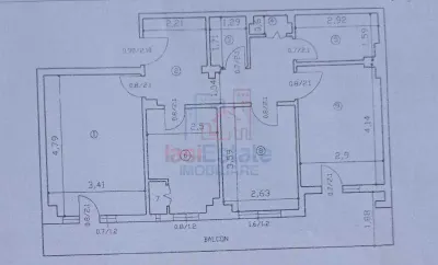 Ocazie - Apartament 3 camere zona Targu Cucu - Iasi