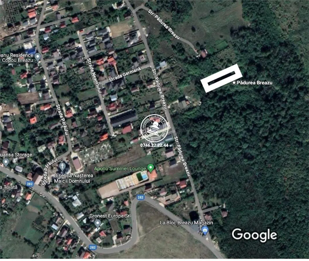Teren pentru constructii case  de vanzare Iasi, Breazu, - foto 1
