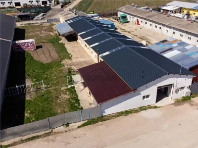 Hala Industriala Renovata + 1500 MP Teren Halchiu - Halchiu
