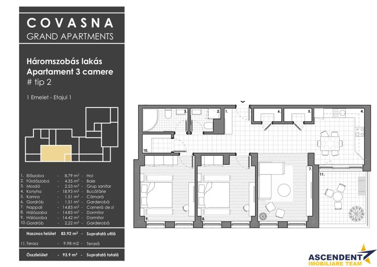 Edificiu cu proiect de apartamente/ aparthotel, Central, Covasna - foto 14