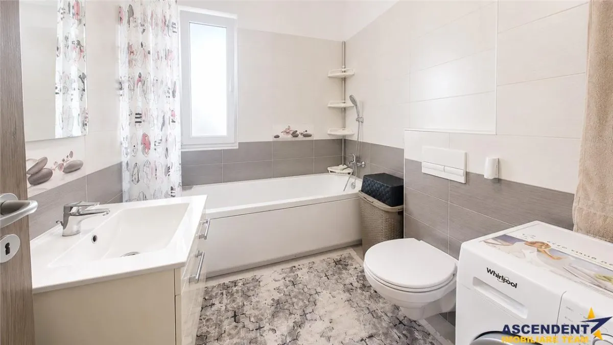 Apartament in bloc nou din Ghimbav, cu loc de parcare privat, mobilat si utilat modern - foto 6