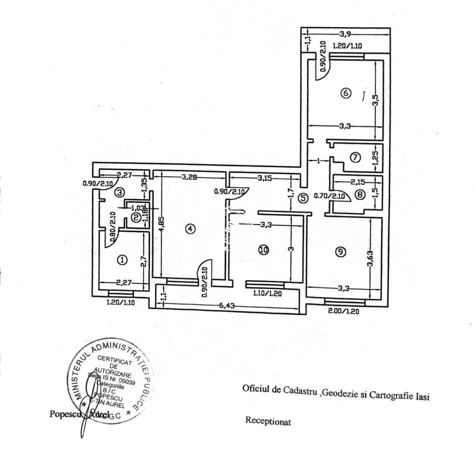Apartament 4 camere Tatarasi - foto 10