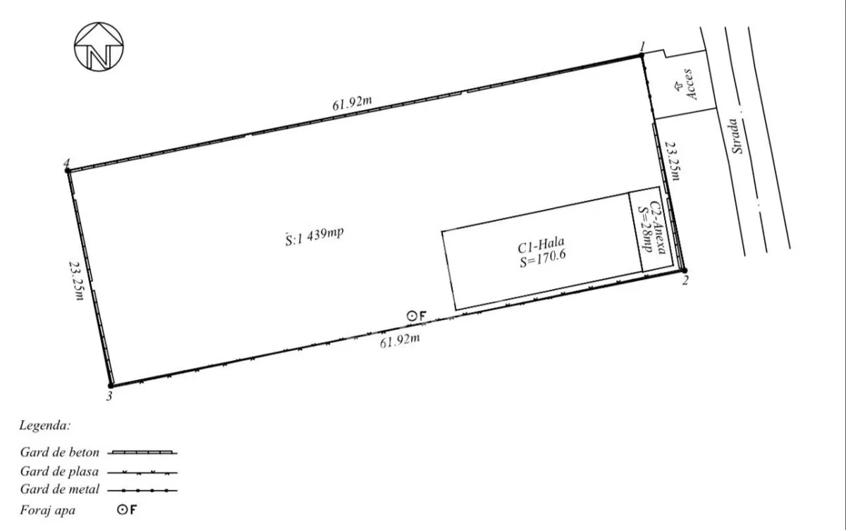 Hala 185 mp, teren 1439 mp, Parta Timis - foto 2