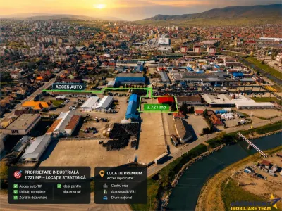 Platforma strategica, acces dedicat, conexiune cu zona comerciala Beclean - Odorheiu Secuiesc