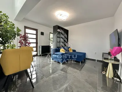 Duplex de inchiriat cu 3 camere si 2 bai complet mobilat in Giroc. - foto 2