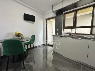 Duplex de inchiriat cu 3 camere si 2 bai complet mobilat in Giroc. - foto 7