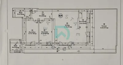 Penthouse 3 camere de vanzare - City Residence, Sibiu - foto 18