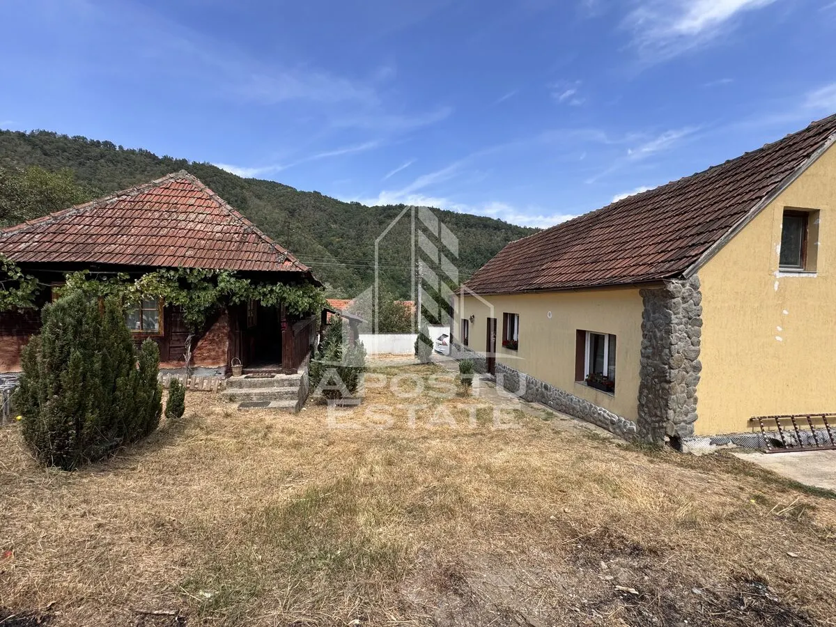 Casa batraneasca, renovata complet, teren 640mp, in Dabaca, Hunedoara - foto 1