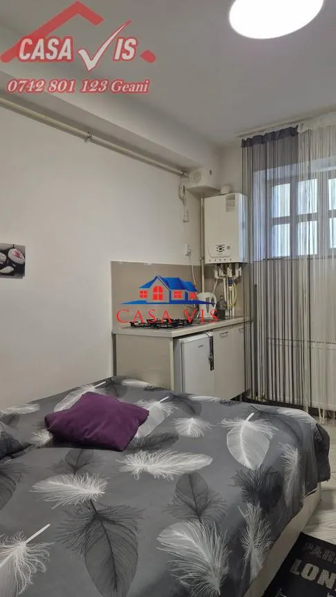 VANDUTA !!! Garsoniera in Onesti 23000 euro, langa hotel Trotus parter la cheie - foto 5