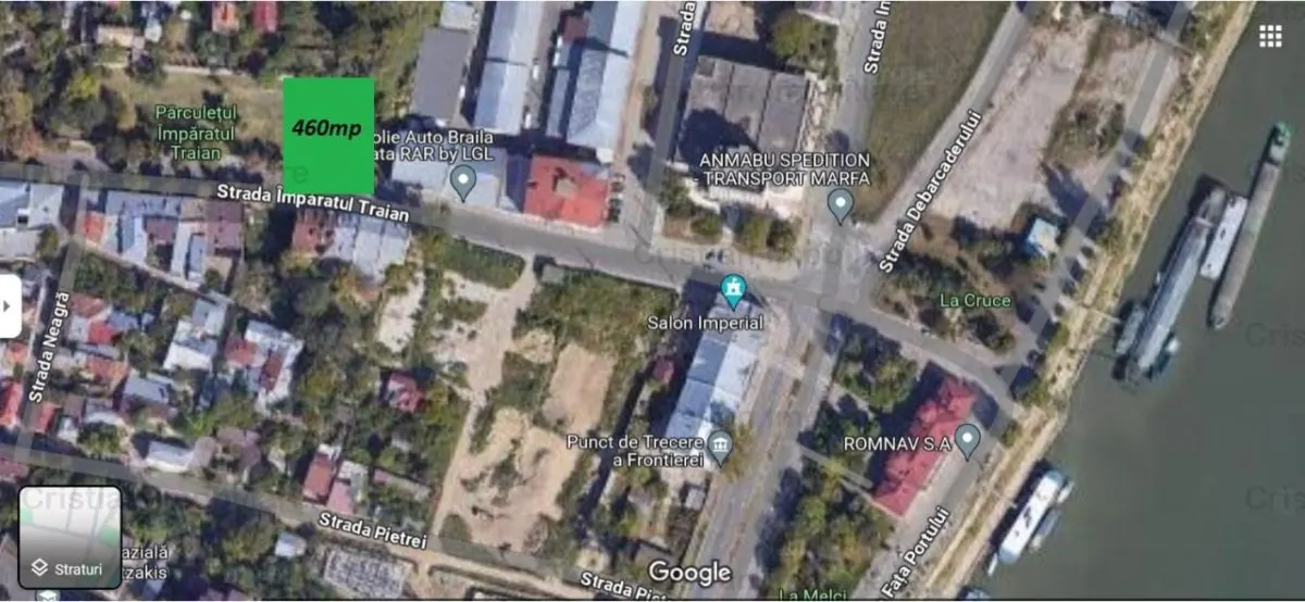 Faleza Dunarii- Capitanie Teren Pozitie Excelenta! Teren 460 mp cu 17 la strada - foto 3