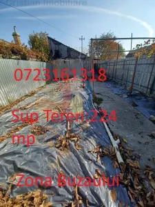Teren 224 mp deschidere 7 m, Radu Negru- Buzaului -spital Judetean - Braila