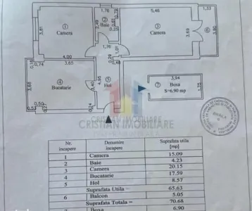 FOARTE SPATIOS! 70 mp - Ap 2 camere, Buzaului+boxa, Etaj 2, Buzaului - foto 3