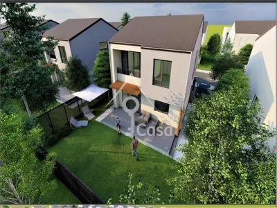 Vila cu facturi mici la utilitati Panouri fotovoltaice comuna Berceni - foto 8