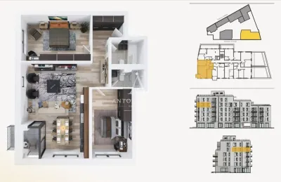 Antony Estate | Apartamente NOI! de vanzare, Scala Cetate, Central - Oradea - foto 3