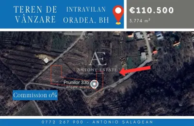 Antony Estate | Teren intravilan, de vanzare - Oradea, Bihor - Oradea
