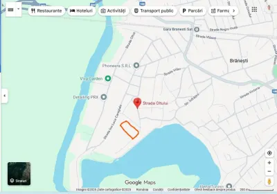 Teren Branesti - Str Oltului - 1600 mp - deschidere 16 ml - Branesti