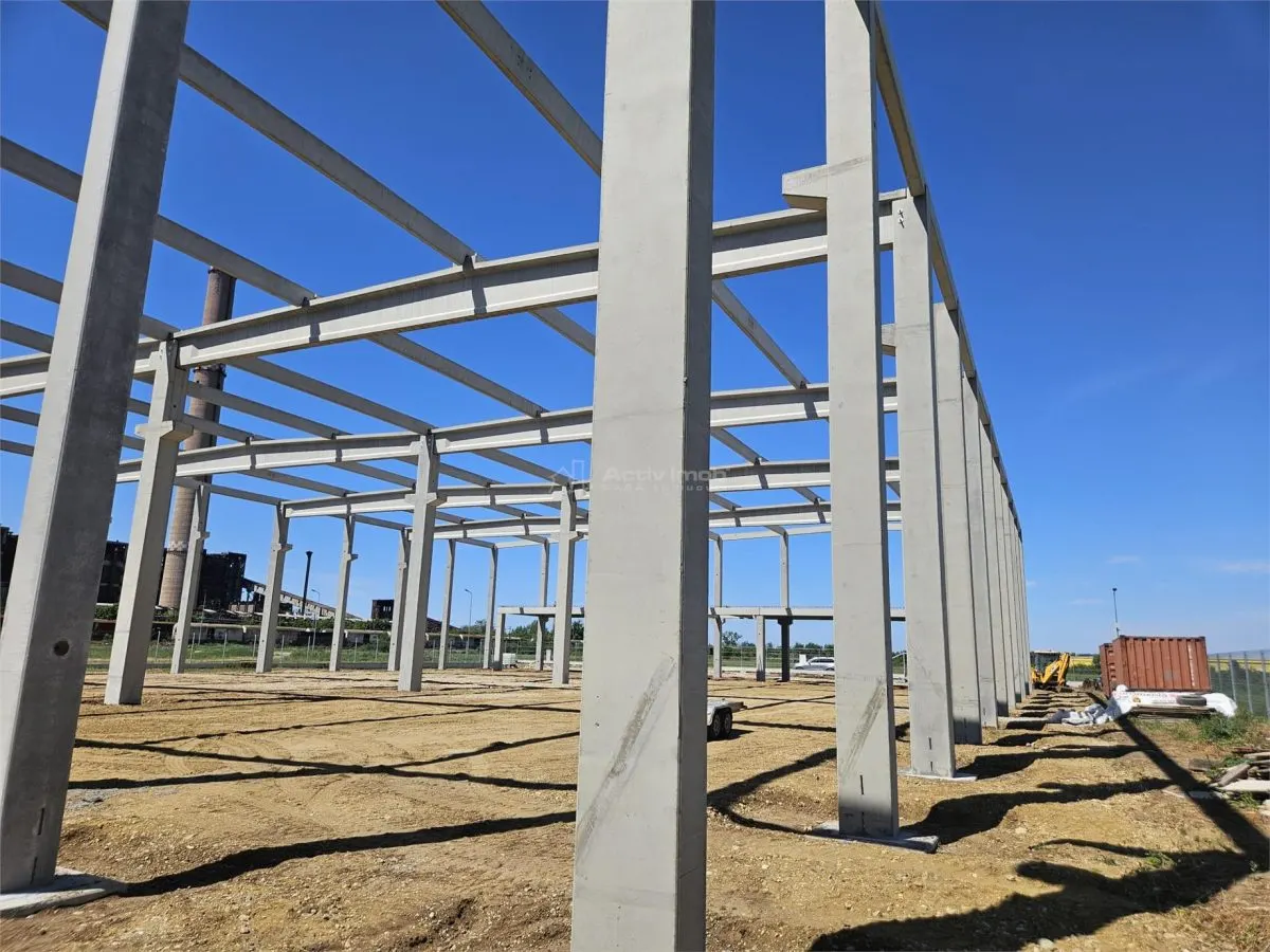 Hala industriala noua în parcul industrial II  - H 12 metri - foto 11