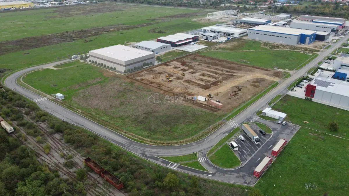 Hala industriala noua în parcul industrial II  - H 12 metri - foto 3