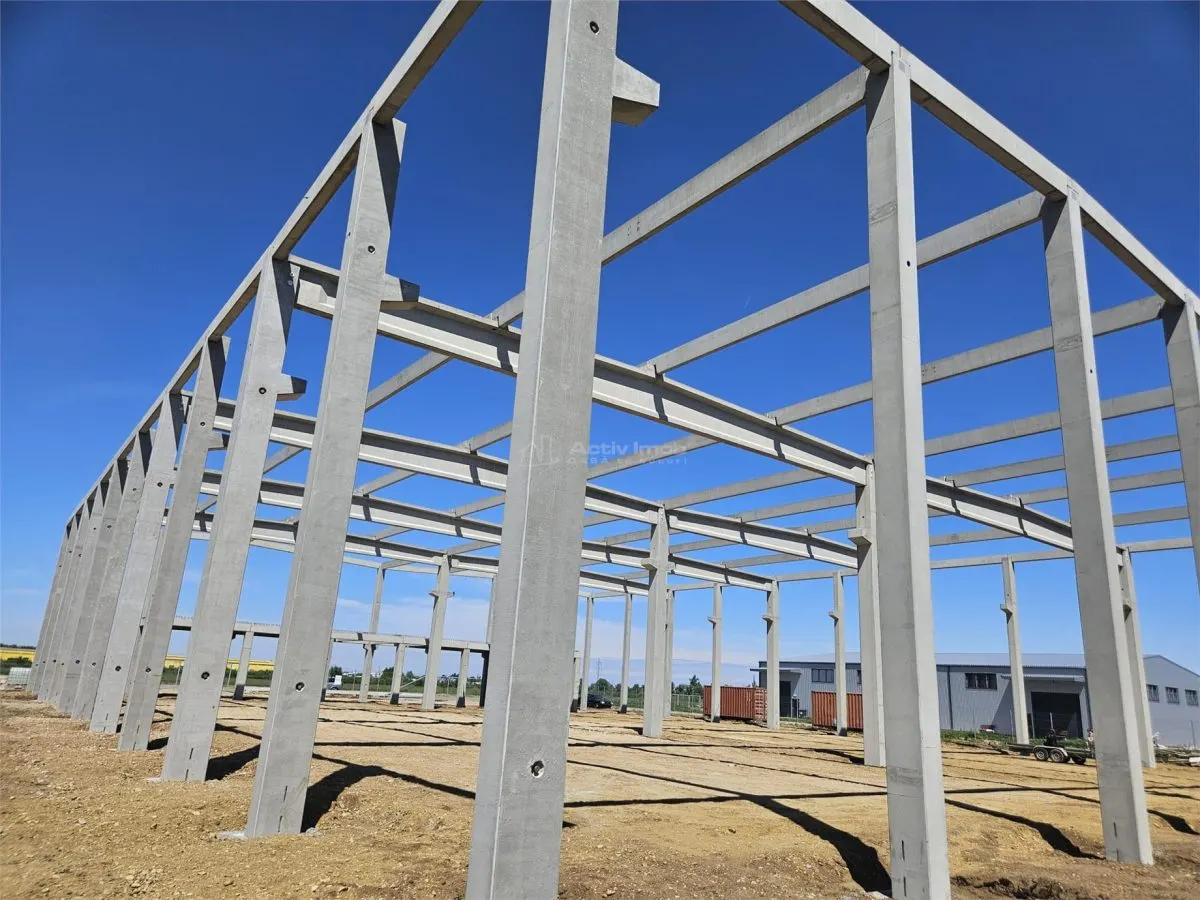 Hala industriala noua în parcul industrial II  - H 12 metri - foto 10