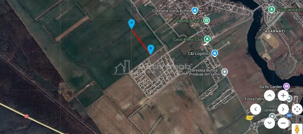teren  intravilan, 1258 mp,  Buftea - foto 1
