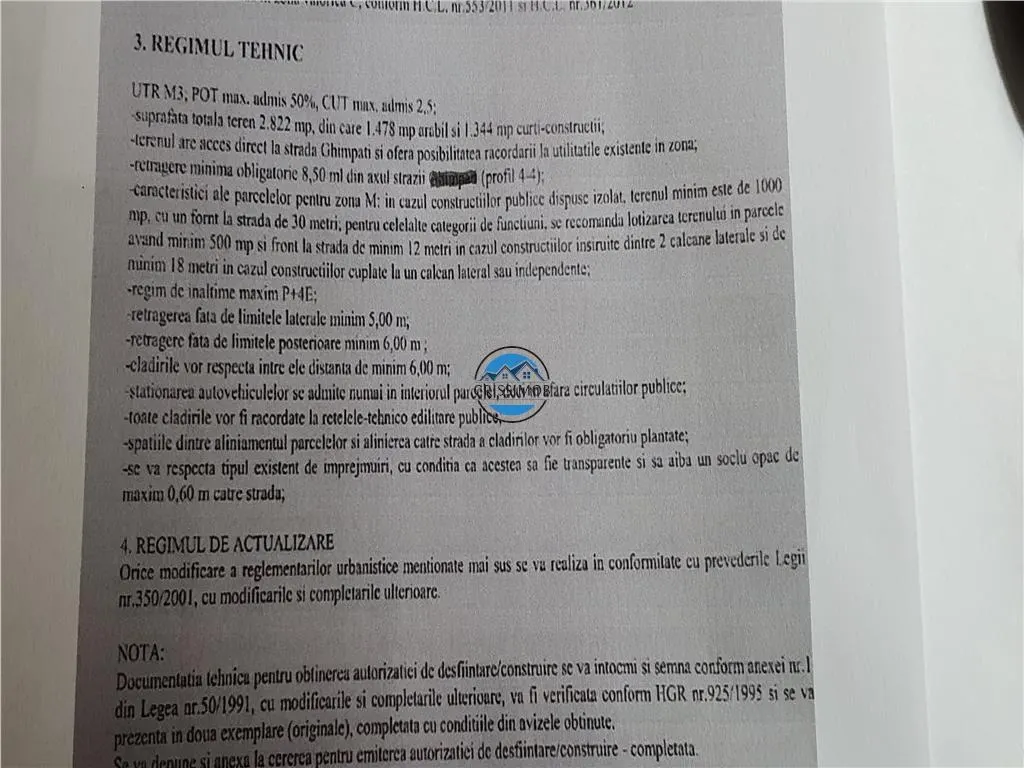 Teren intravilan zona B-dul Bucuresti UPC - foto 14