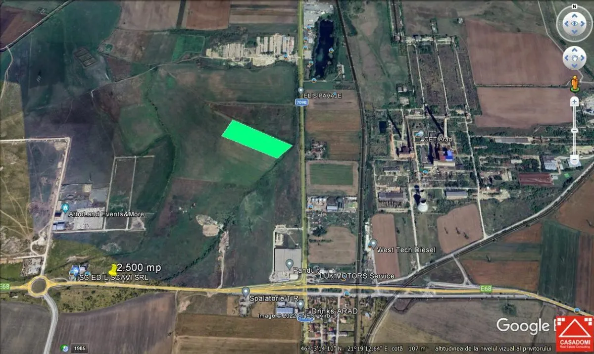 Teren intravilan zona Panduit - foto 1