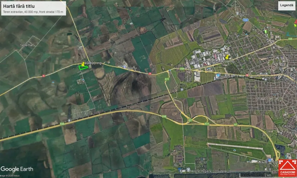 Teren pentru afacere, aproape de autostrada - foto 2