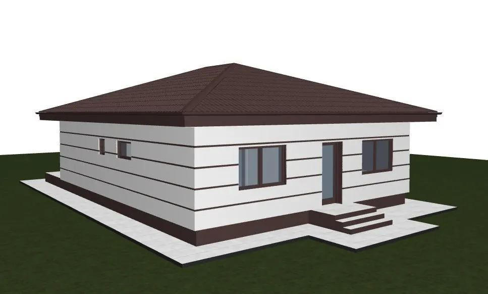 Casa plan parter constructie 2006 - foto 2