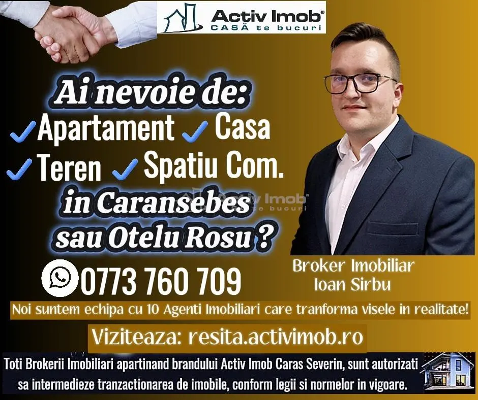 Caransebes, Garsoniera, Parter, Balta Sarata - foto 3